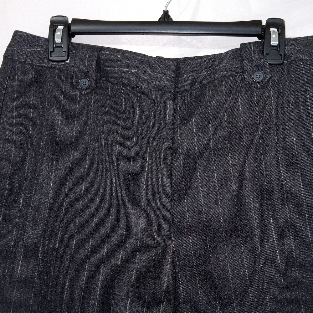 Banana Republic Women’s Pinstripe Dress Pants Size 8  Straight Career Office - Picture 2 of 13